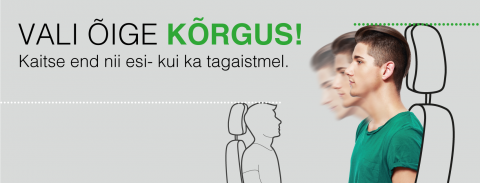 vali õige kõrgus