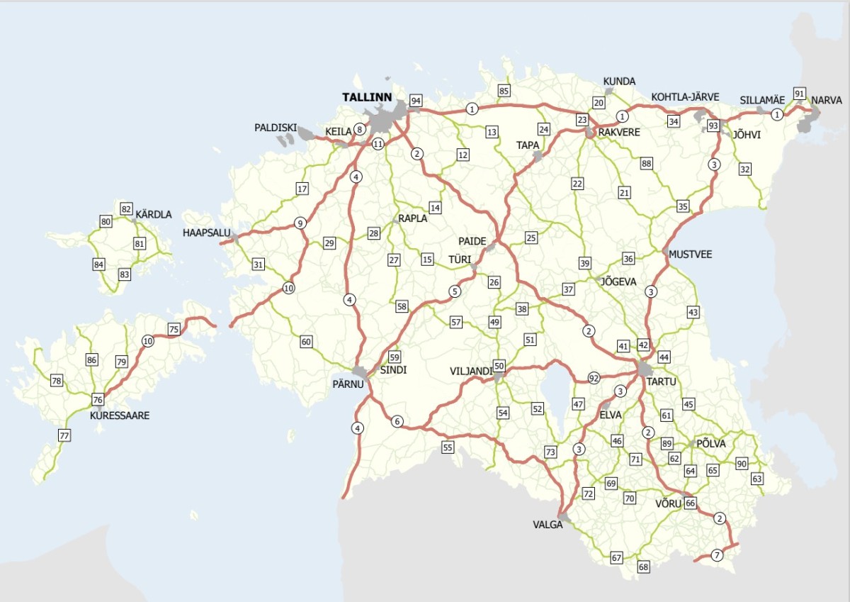 Eesti teedevõrk