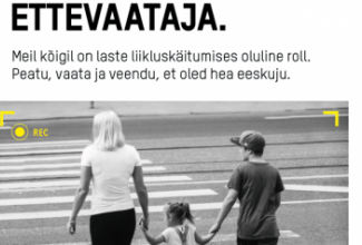 Sina oled ettenäitaja, et tema oleks ettevaataja